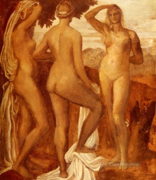 パリの審判 象徴主義者ジョージ・フレデリック・ワッツ Oil Paintings